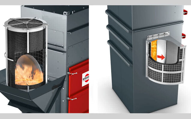 Trockenabscheider VARIO mit flammenloser Druckentlastung ProPipePlus